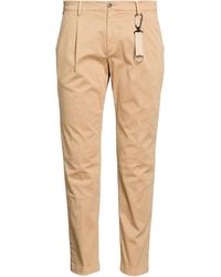 Manuel Ritz - Camel Pants Cotton, Elastane - Lyst