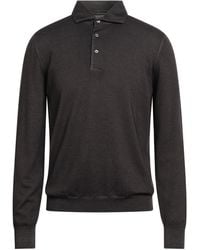 Tagliatore - Dark Sweater Virgin Wool - Lyst