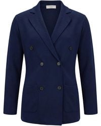 FILIPPO DE LAURENTIIS - Midnight Blazer Cotton - Lyst