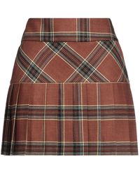DSquared² - Mini Skirt Wool, Viscose - Lyst