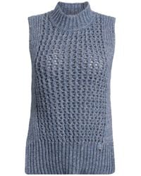 Herno - Resort Slate Sweater Alpaca Wool, Metallic Fiber, Polyamide, Wool - Lyst