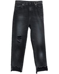 R13 Jeanshose - Schwarz
