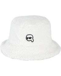 KARL LAGERFELD - K/ikonik 2.0 Bucket Hat - Lyst