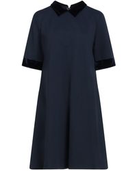 Caliban - Mini Dress Viscose, Nylon, Elastane, Polyester - Lyst