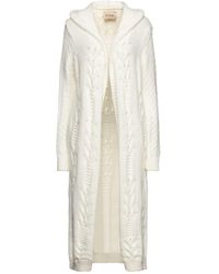 Dixie - Ivory Cardigan Acrylic, Wool, Viscose, Alpaca Wool - Lyst