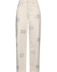 Ganni - Pantaloni Jeans - Lyst