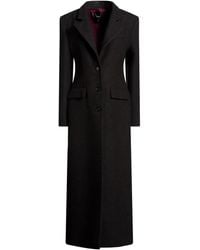 Pinko - Coat Wool, Polyester, Nylon, Acrylic - Lyst