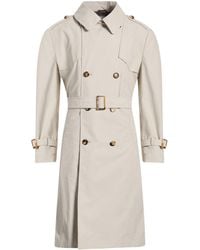Brunello Cucinelli - Overcoat & Trench Coat Cotton, Polyamide - Lyst