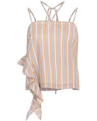 Oval Square - Sand Top Organic Cotton, Cotton - Lyst