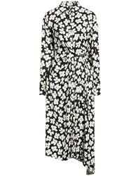 MSGM - Maxi Dress Viscose - Lyst