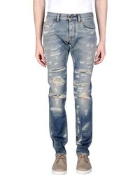 Homme Vêtements Jeans Jeans bootcut Jean bootcut à détails nervurés Jean Dolce & Gabbana pour homme en coloris Noir 