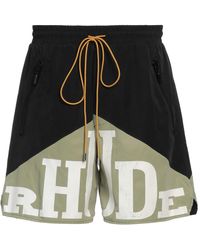 Rhude - Shorts & Bermuda Shorts Cupro, Cotton - Lyst