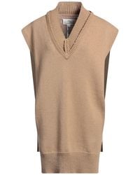 Maison Margiela - Camel Sweater Wool, Linen, Cotton - Lyst