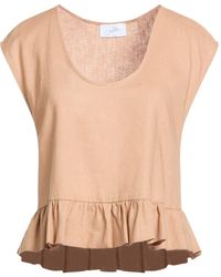 Soallure - Sand Top Linen, Viscose - Lyst
