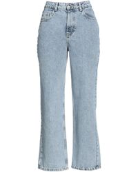 Femme Vêtements Jeans Jeans à pattes d’éléphant Pantalon en jean Jean Vero Moda en coloris Bleu 