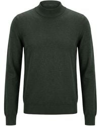 Gran Sasso - Dark Turtleneck Virgin Wool - Lyst
