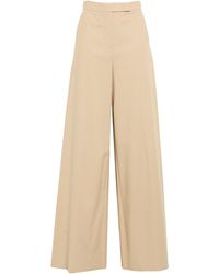 Max Mara - Pants Cotton, Elastane - Lyst