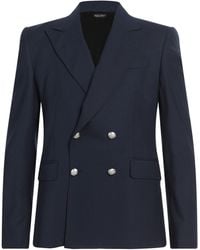 Brian Dales - Midnight Blazer Polyester, Wool, Elastane - Lyst