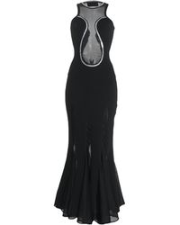 Philipp Plein Long Dress - Black