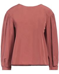 Weekend by Maxmara - Antique Rose Top Polyester, Cotton - Lyst