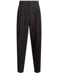 Dior - Charcoal Pants Virgin Wool, Alpaca Wool - Lyst