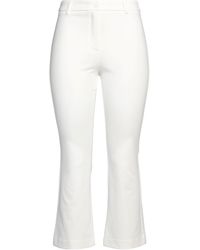 White Wise - Pants - Lyst