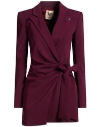Aniye By - Plum Blazer Polyester, Elastane - Lyst