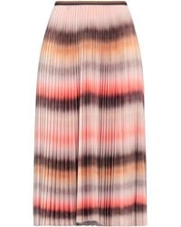 Paul Smith - Midi Skirt Polyester - Lyst