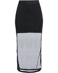 Liviana Conti - Midi Skirt Virgin Wool, Polyester - Lyst
