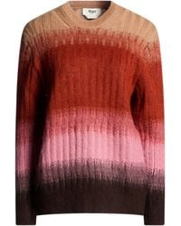 Fendi - Rust Sweater Mohair Wool, Wool, Polyamide, Cashmere, Elastane - Lyst