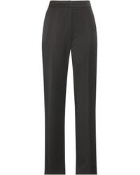 Clips More - Charcoal Pants Polyester, Viscose, Elastane - Lyst
