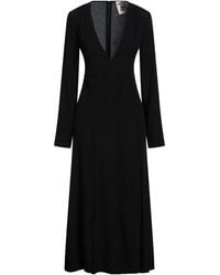 Semicouture - Midi Dress Acetate, Silk - Lyst