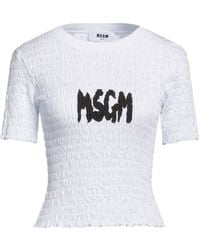 MSGM - T-shirt - Lyst