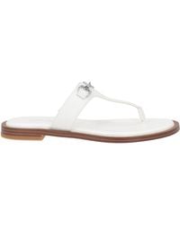 MICHAEL Michael Kors - Thong Sandal Leather - Lyst