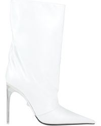 versace white boots