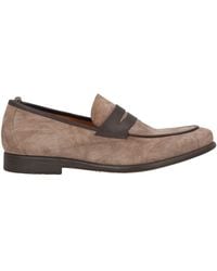 Rossi - Taupe Loafers Leather - Lyst