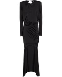 Alexandre Vauthier - Maxi Dress Viscose, Elastane - Lyst