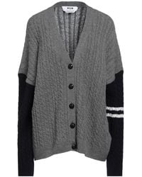 MSGM - Cardigan Wool, Cashmere - Lyst
