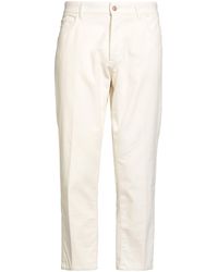 Officina 36 - Pants Cotton, Elastane - Lyst