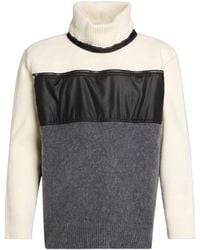 Iceberg - Turtleneck Wool, Polyamide - Lyst