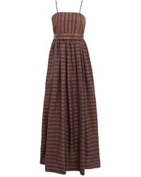 Hache - Maxi Dress Polyester, Polyamide - Lyst