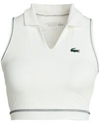 Lacoste - Top Polyester, Elastane - Lyst