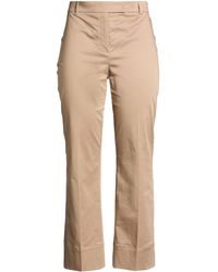 Max Mara - Sand Pants Cotton, Elastane - Lyst