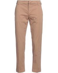 Entre Amis - Camel Pants Cotton, Lyocell, Elastane - Lyst