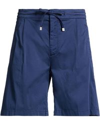 Lardini - Midnight Shorts & Bermuda Shorts Cotton, Lycra, Elastane - Lyst