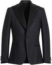 Lardini - Blazer Wool, Polyester, Elastane - Lyst