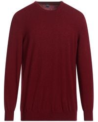Fedeli - Burgundy Sweater Cashmere - Lyst