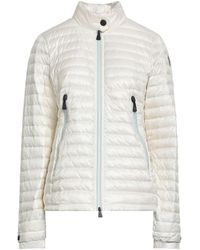Moncler - Ivory Puffer Polyamide, Polyester, Elastane - Lyst