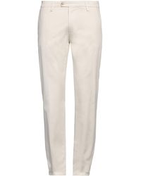 RE_HASH - Ivory Pants Cotton, Tencel Lyocell, Elastane - Lyst
