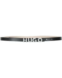 HUGO - Belt Cow Leather - Lyst